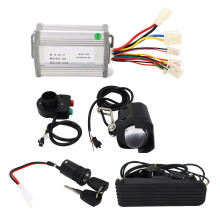 Kit controlador de motor para bicicleta elétrica, com carcaça em liga de alumínio para desempenho estável e dissipação de calor, ideal para