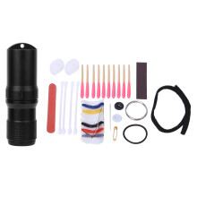 Outdoor Sports Survival Waterproof Capsule Tube With Long Runtime Battery Portable Survival Container Professional Grade Compass EDC Emergency Tool