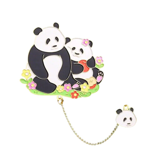 Metal Bookmarks Creative Bookmarks Panda Page Markers Lovely-3