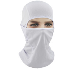 Masc Aghaidhe Balaclava Gaothdhíonach, Cochall Breathable Ceannbheart Rothar Tapa-Thriomú le Blaosc Uiscedhíonach agus Líneáil Lomra, Cosaint UV
