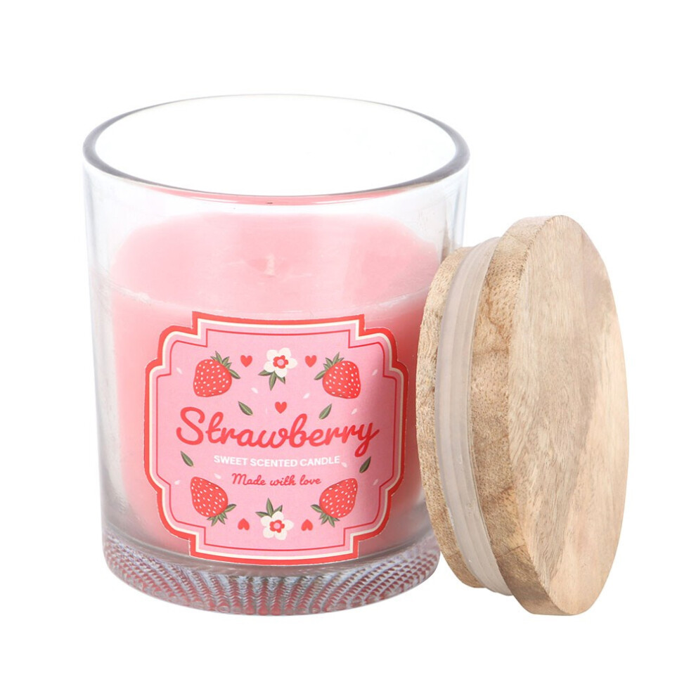 Something Different Strawberry Scented Candle