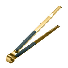 1 piece kitchen tongs heatresistant grill tongs for steak bread and meat and portable for BBQ and buffets nonslip for secure grip