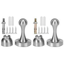Wand- und Bodenmontage, magnetischer Türstopper mit Soft-Close-Funktion für Innen- und Außentüren, Türfang aus Edelstahl für hohe Beanspruchung