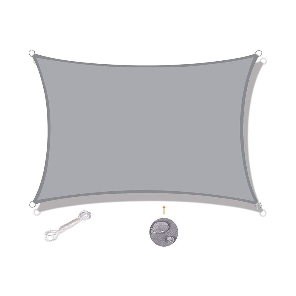 Privacy Shelter For Backyard Garden, Breathable Canopy Awning Filters Up To 95% Of Harmful Ultraviolet Rays, High-Density Hdpe Waterproof Sun Shade Sa 9088816131010