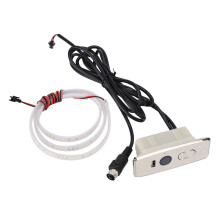 Interruttore per poltrona reclinabile elettrica, telecomando per divano elettrico con porta di ricarica USB, materiale ABS resistente, lunga durata,