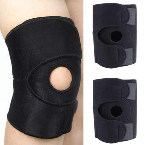 Homdox Knieschoner, schwarz, 2er-Pack