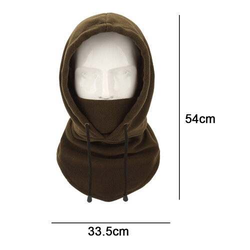 Βαρέως τύπου fleece μπαλακλάβα για κρύα κλίματα, μάσκα προσώπου και λαιμού για κρύο 1