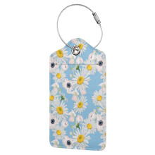 Cruise Luggage Label Holder with Steel Rings for Suitcase Bag-8