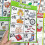 10Sheets Basic Phonics Poster 10 Themes Children Language 5