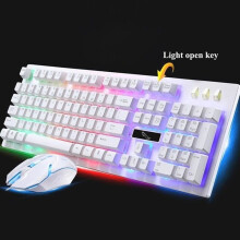 Gaming-Set – Allgemein – Mechanische Tastatur mit Hintergrundbeleuchtung – USB-Maus – Ergonomisch – 1000 dpi