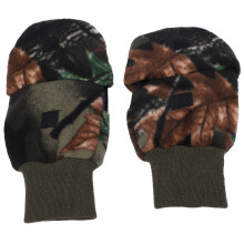 Camouflage jachthandschoenen met opklapbare bovenkant voor mannen en vrouwen, geurneutraliserend thermisch ondergoed met verbeterde grip in de