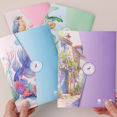 Malbuch mit Aquarell-Set, Aquarell-Malset, Tauchstift,-Tier 1