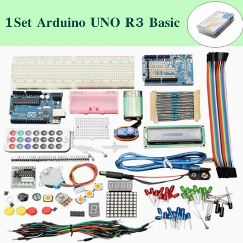 GEEKCREIT Basic Learning Kit für Arduino UNO R3, verbesserte Version