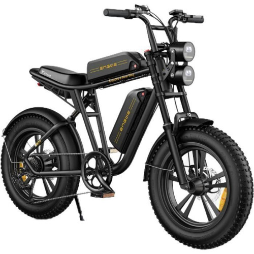 ENGWE ENGWE M20 - Bicicleta elétrica 20 polegadas - Autonomia 120 km - Bateria 48 V 26 Ah - Preto 2