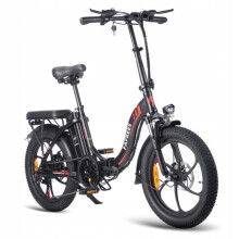 Fafrees F20 sähköpyörä 16AH 36V 80KM 250W runko 20 tuuman alumiinipyörä 20" musta