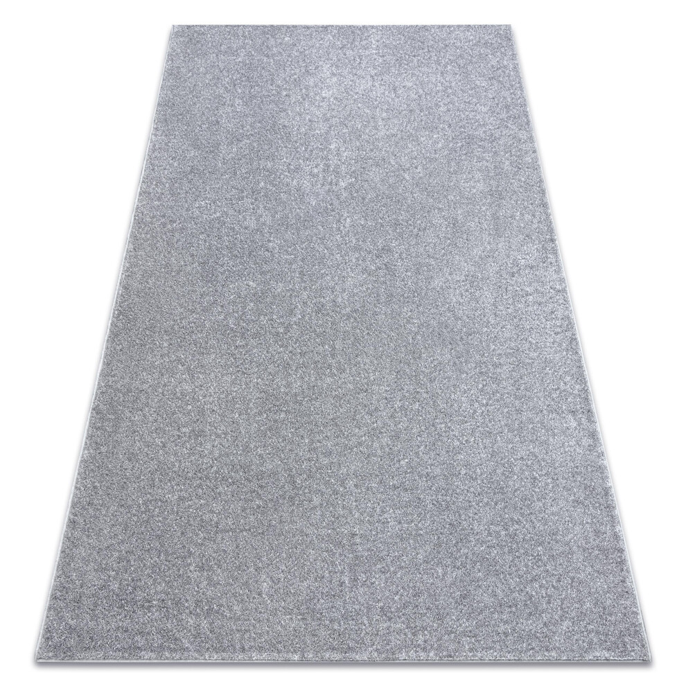 Carpet Wall-To-Wall Santa Fe Silver 92 Plain, Flat, One Colour 250X300 Cm 5902921075929