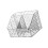 Multifunctional Desk Pen Cup Multi Segments Large-White 4 1