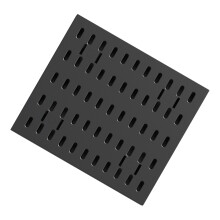 Lightweight High Capacity Pegboard Storage Accessories-Black 1