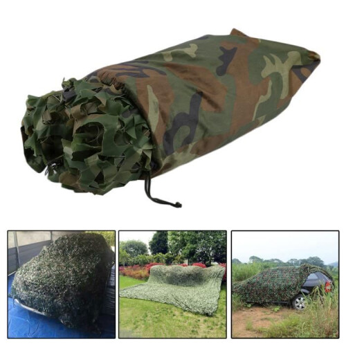 Tarnnetz 4x5 m, Militärtarnung, Camping, Jagd, Wald, 20 m²