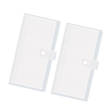 2 stuks grote capaciteit invoegpagina album organizer tas voor-1
