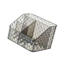 Multifunctional Desk Organizers Pen Cup 3 Slots-Grey 4