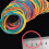 400 Colorful Rubber Rings Practical Natural Latex School Kitchen 5