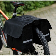 28L wasserdichte Doppel-Fahrradtasche hinten
