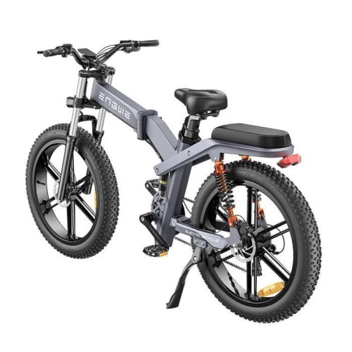 ENGWE Bicicleta Elétrica - ENGWE - X26 - Bateria dupla 19Ah e 7.5Ah - Alcance 57.7 milhas - Pneus 26*4.0 polegadas 2