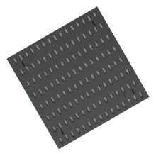 Versatile Pegboard Wall Mount Organizers For Bathroom-Black 2