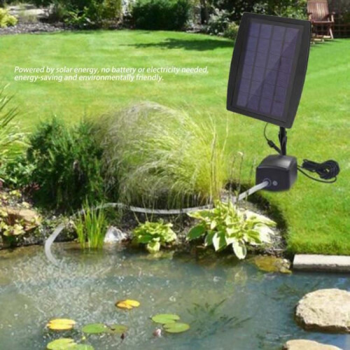 Solar-Sauerstoffgenerator, Luftpumpe für Aquarium, Außenpool, Teich HB051