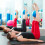 Thick Stability Ball AntiBurst, 25 cm Mini Pilates Barre, 2 PCs Blue 1