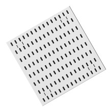 Praktisch gereedschap Gratis installatie Pegboard Rack-Wit 2