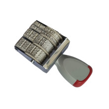 Number Stamp Date Stamp Adjustable Office Stamp Plastic-French
