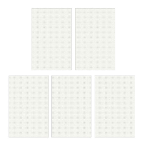 Bloc-notes de base pour carnet-30 matrices de points intérieures