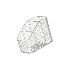 Pencil Cup Multi Compartments Desk Pen Organizers-White 3