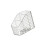 Pencil Cup Multi Compartments Desk Pen Organizers-White 3 1