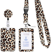 Retractable Lanyard Badge Holder Card Holder with-Style Three