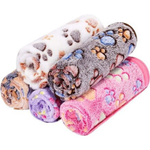 5er-Pack Haustierdecken – Weich und warm – 60 x 40 cm – Weiche Hunde- und Katzendecke, Fleecedecke