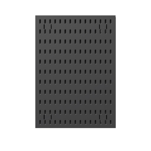 Practical Pegboard Hooks And Shelving Unit For Kitchen-Black 3