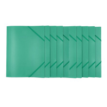 10 Pcs A4 School Postal Folder File Folder File Organiser-Green