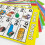10Sheets Basic Phonics Poster 10 Themes Children Language 4