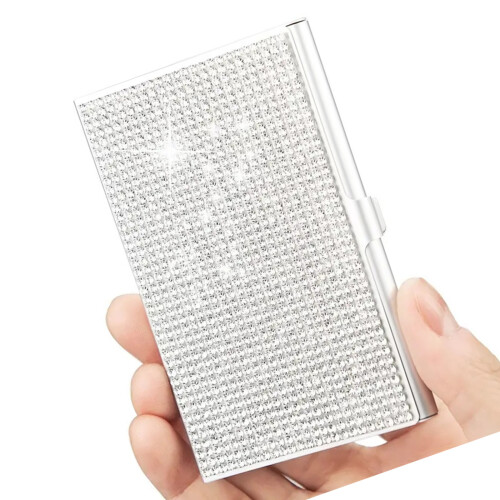 Kaarthouder van aluminiumlegering Zaknaamkaarthouder-Wit