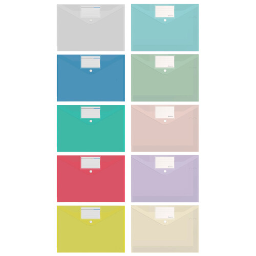 10 pièces organisateur de documents clair A4-Lilas violet 1