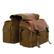 Fahrradtasche, Gepäckträgertasche, Doppelkorb, multifunktionale Satteltasche