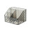 Stacking Pen Cup Multi Compartment Desk Pen Organizers-Grey 4 1