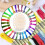 4Pieces Wood Stitching Thread Holder Disc Numbered Embroidery-C 6