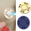 Rustproof Round Buckles for Jackets Bags Waterproof-coffee 3