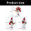 Durable Fabric Covered Foam Bird Hanging Decoration For-Model C 3
