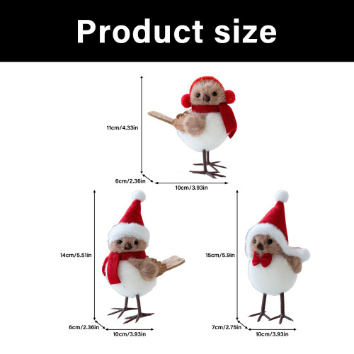 Durable Fabric Covered Foam Bird Hanging Decoration For-Model C 2