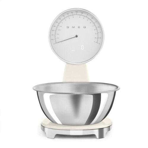 Smeg Smeg Electronic Kitchen Scale 5kg-1g Cream - KSF01CRWW
